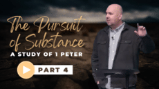 Sunday: 1 Peter Part 4, What are the Four Pillars of a Culture that Honors God? Image