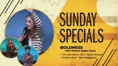 Sunday: How To Walk in Boldness