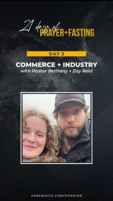 21Prayer: Day 3 - Pray for Commerce and Industry Image