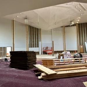 52 drywall worship center